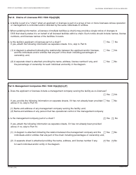 Form LIC606 Residential Care Facility for the Elderly Disclosure Worksheet - California, Page 4