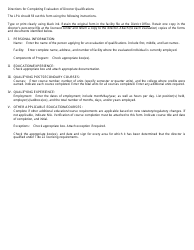 Form LIC9096 Evaluation of Director Qualifications - California, Page 2