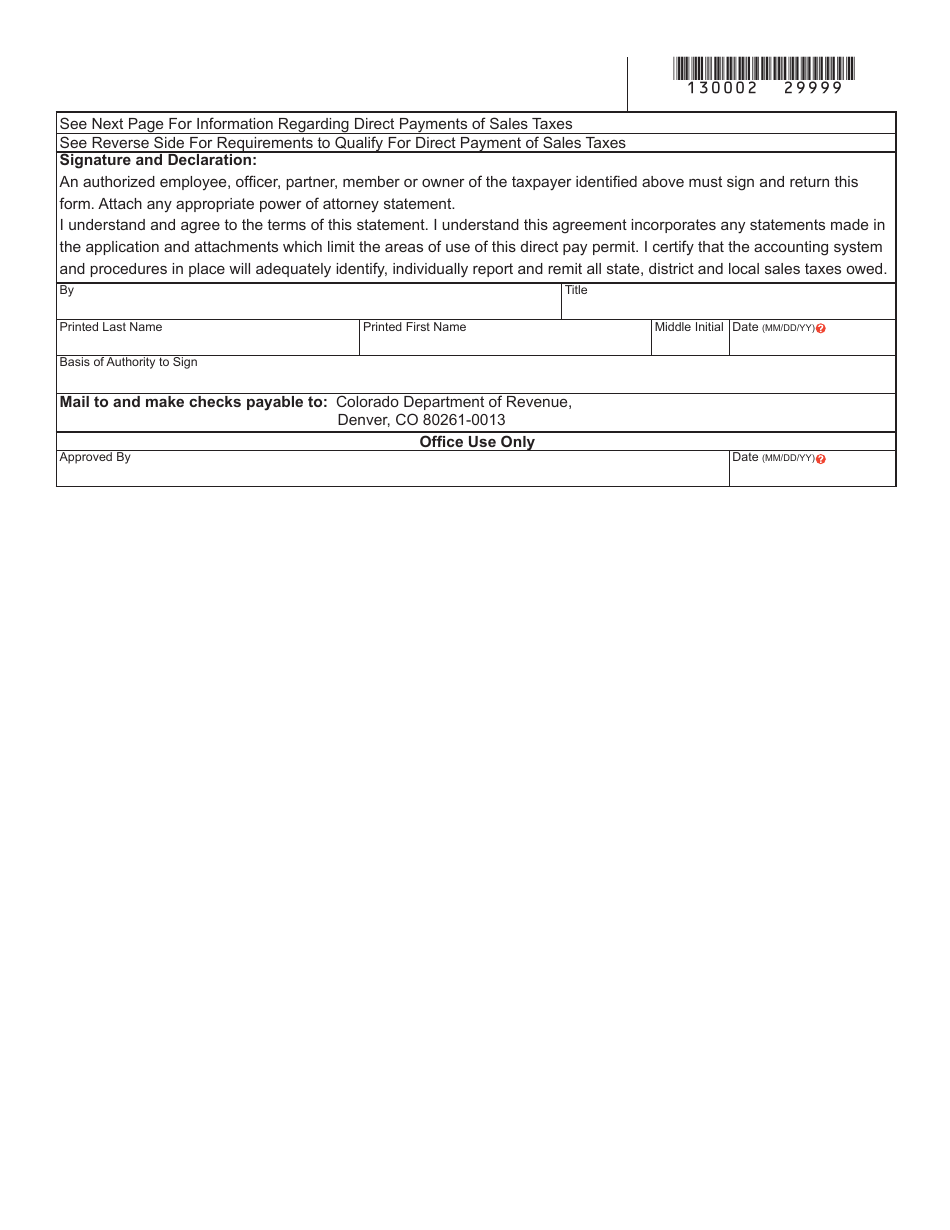 Form Dr0002 Fill Out Sign Online And Download Fillable Pdf Colorado Templateroller 3735
