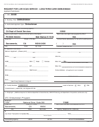 Maryland Live Scan Form Download Printable PDF | Templateroller