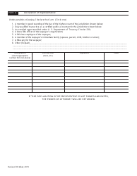 Form 2848-ME Power of Attorney and Declaration of Representative - Maine, Page 2
