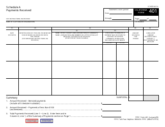 FPPC Form 401 Slate Mailer Organization Campaign Statement - California, Page 5