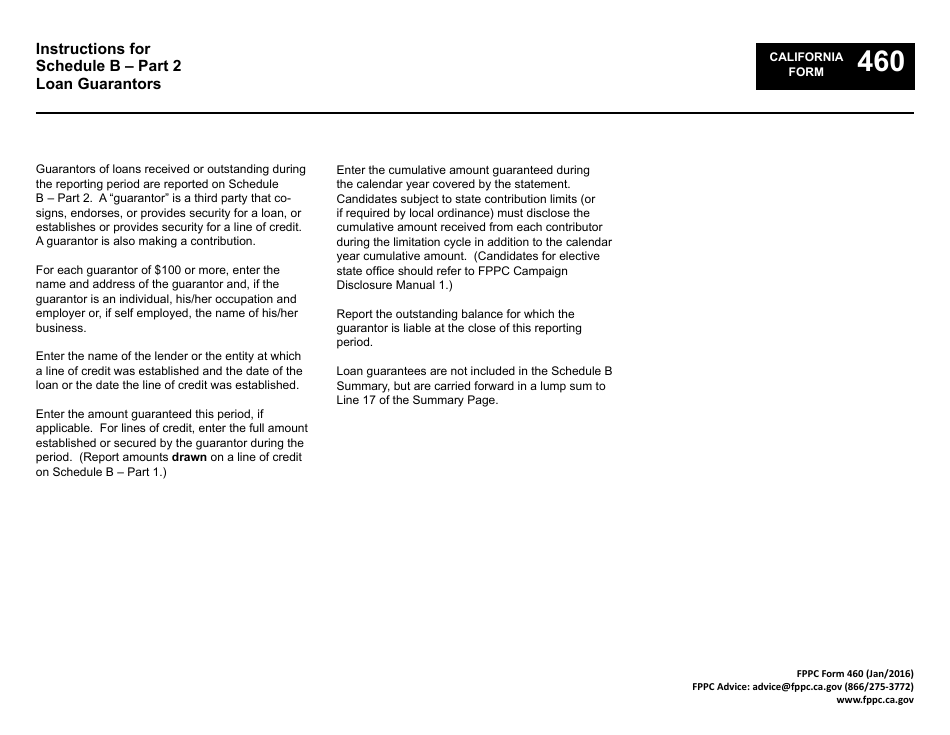 FPPC Form 460 Recipient Committee Campaign Statement - California, Page 15