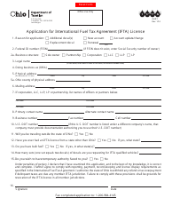 Form OHIF1 Application for International Fuel Tax Agreement (Ifta) License - Ohio