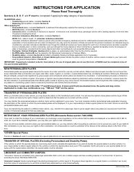 Form PS2010-18 Application for Special Plates - Minnesota, Page 3