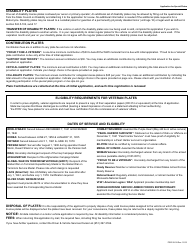 Form PS2010-18 Application for Special Plates - Minnesota, Page 4