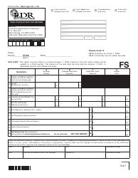Document preview: Form R-5410 Fuel Floor Stock Tax Return - Louisiana