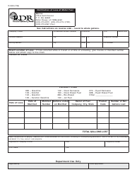 Document preview: Form R-5434 Notification of Loss of Motor Fuel - Louisiana