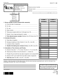Document preview: Form R-9035 (N.G.F.T.-100) Natural Gas Franchise Tax Return - Louisiana