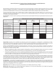 Form R-8697 Louisiana Interest Computation Under the Look-Back Method for Completed Long-Term Contracts - Louisiana, Page 2
