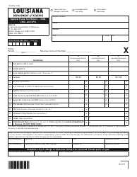 Form R-5018 Special Fuels Tax Return - Cng, Lng, and Lpg - Louisiana