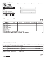 Document preview: Form R-5346 Motor Fuel Transporter Monthly Report - Louisiana