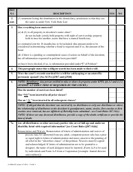 Form A-CHKLST Administration Proceeding Checklist - New York, Page 2