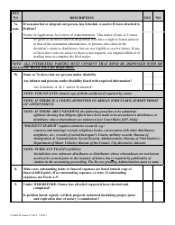 Form A-CHKLST Administration Proceeding Checklist - New York, Page 3
