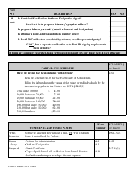 Form A-CHKLST Administration Proceeding Checklist - New York, Page 4