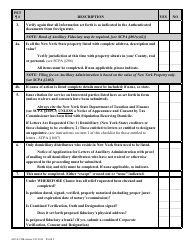 Form ANCA-CHK Ancillary Administration Proceeding Checklist - New York, Page 2