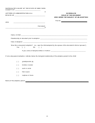 Form ADM/DBN-1 Petition for Letters of Administration D.b.n. Scpa 1007 - New York, Page 6