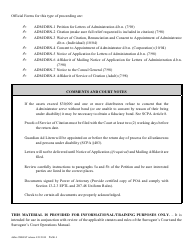 Form ADBN-CHKLST Administration D.b.n. Proceeding Checklist - New York, Page 4