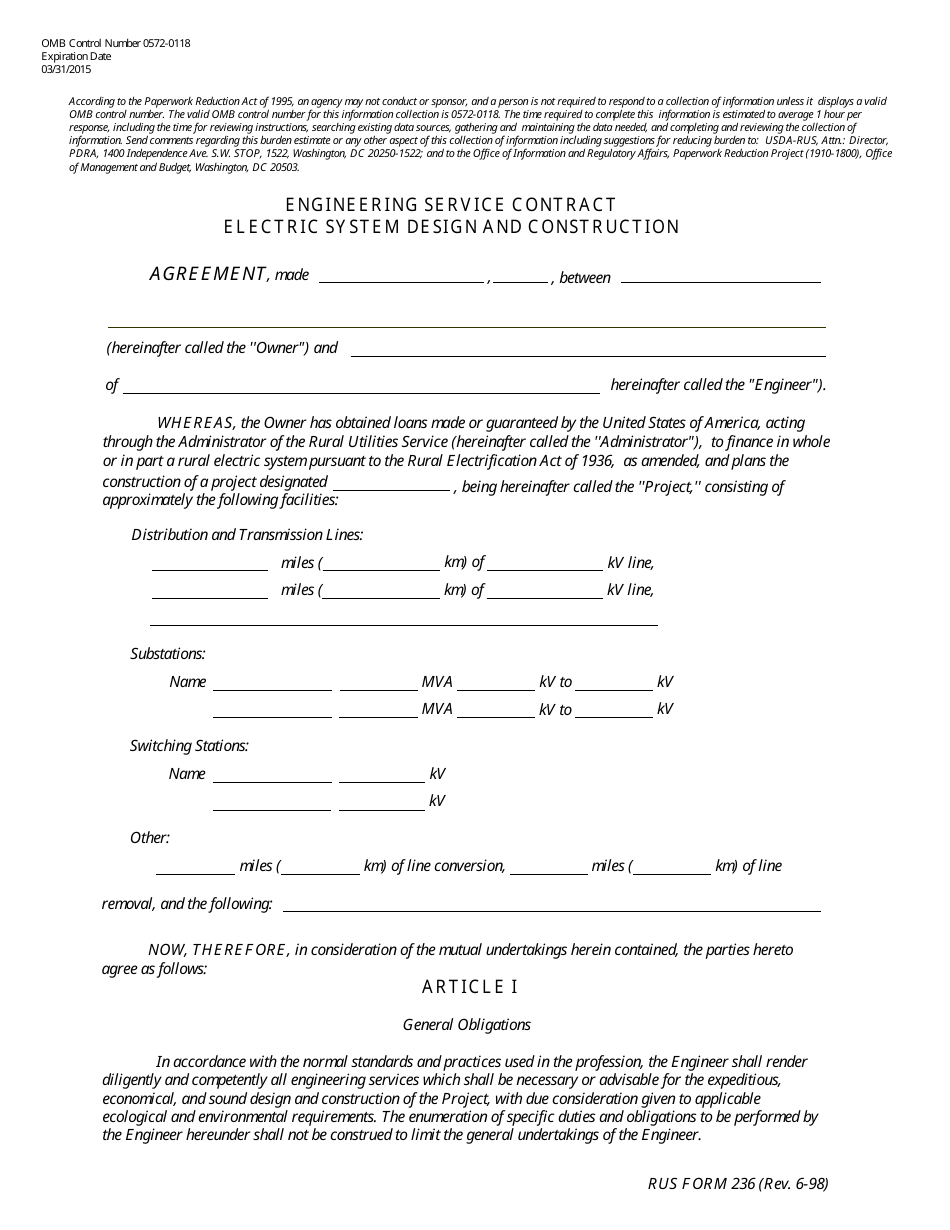 Form 236 - Fill Out, Sign Online and Download Fillable PDF | Templateroller