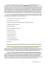 Form 236 Engineering Service Contract - Electric System Design and Construction, Page 3