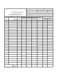 Form 254 Construction Inventory (For Labor and Material Contract), Page 3