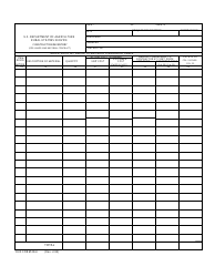 Form 254 Construction Inventory (For Labor and Material Contract), Page 5