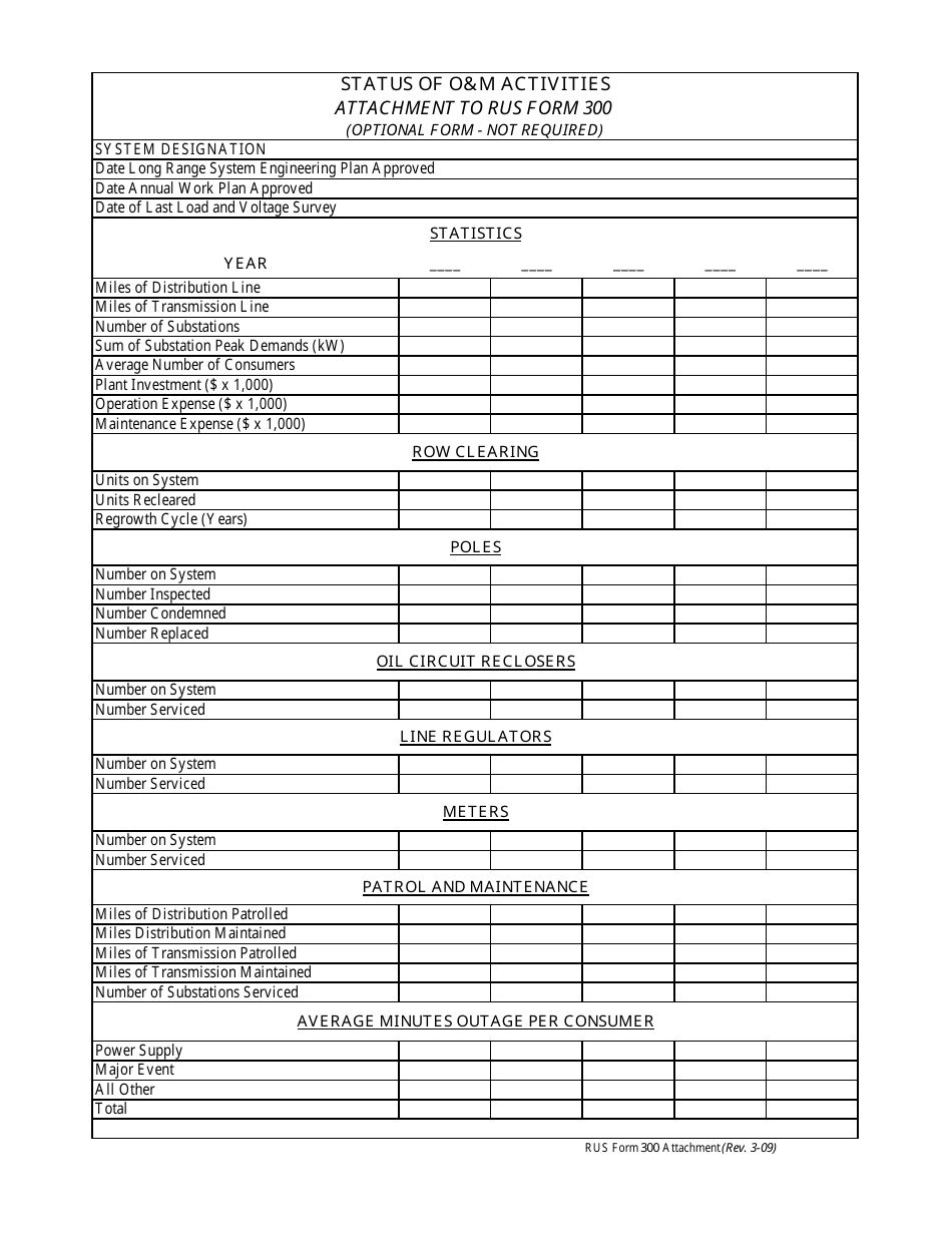 Form 300 Review Rating Summary, Page 3