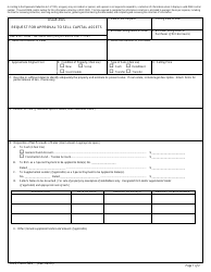 Form 369 Request for Approval to Sell Capital Assets, Page 2