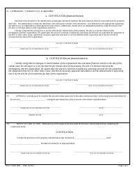 Form 369 Request for Approval to Sell Capital Assets, Page 3
