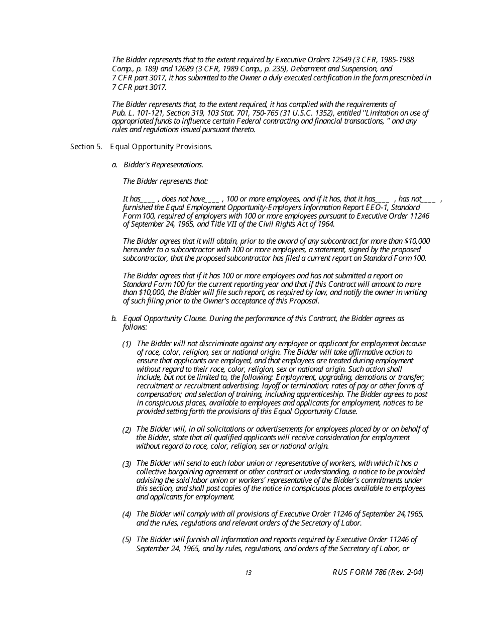 RUS Form 786 - Fill Out, Sign Online and Download Fillable PDF ...