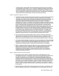 RUS Form 786 Electric System Communications and Control Equipment Contract (Including Installation), Page 7