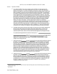 RUS Form 790 Electric System Construction Contract - Non-site Specific Construction, Page 10