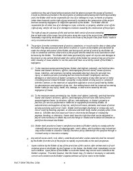 RUS Form 790 Electric System Construction Contract - Non-site Specific Construction, Page 12