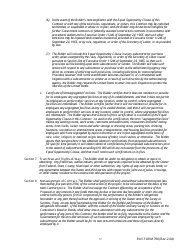 RUS Form 790 Electric System Construction Contract - Non-site Specific Construction, Page 17