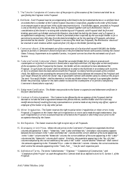 RUS Form 790 Electric System Construction Contract - Non-site Specific Construction, Page 2