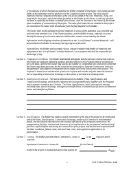 RUS Form 790 Electric System Construction Contract - Non-site Specific Construction, Page 5