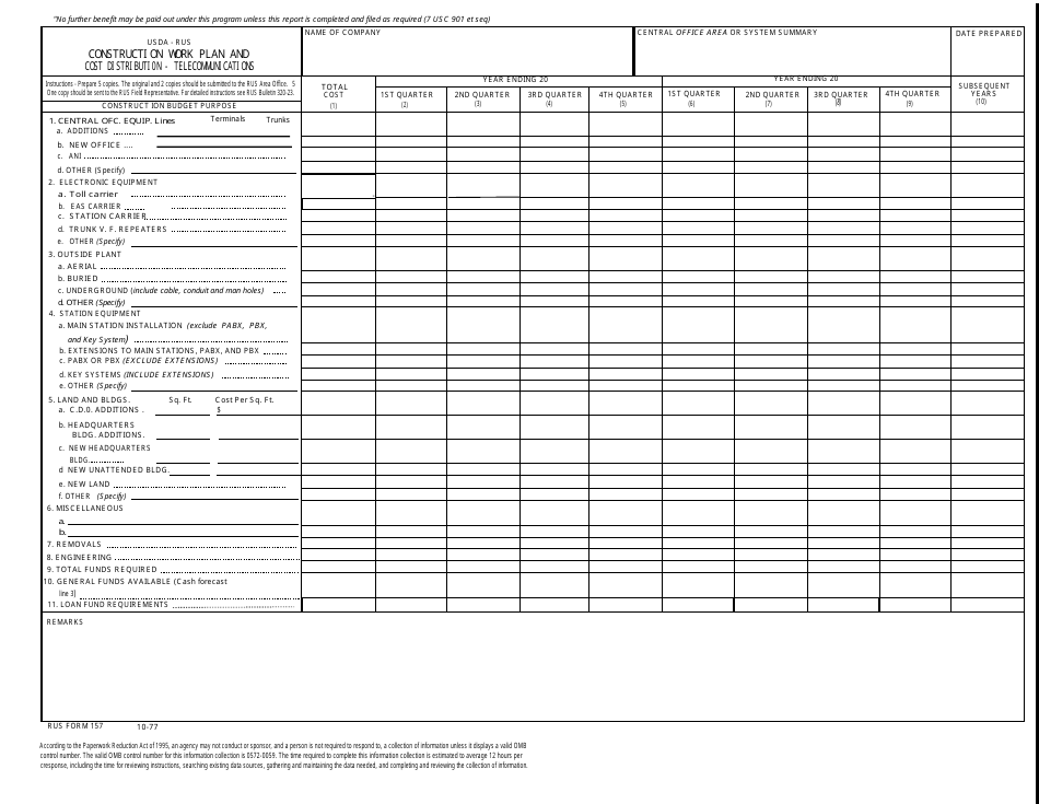 Form 157 - Fill Out, Sign Online and Download Fillable PDF | Templateroller