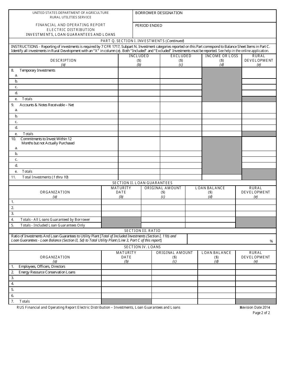 Financial and Operating Report - Electric Distribution, Page 10