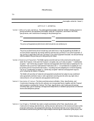 RUS Form 198 Equipment Contract, Page 3
