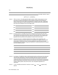 RUS Form 200 Construction Contract - Generating, Page 4