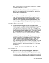 RUS Form 200 Construction Contract - Generating, Page 7