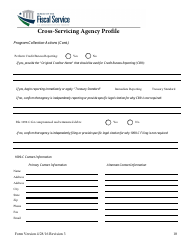 Cross-servicing Agency Profile Form, Page 11