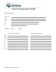 Cross-servicing Agency Profile Form, Page 2