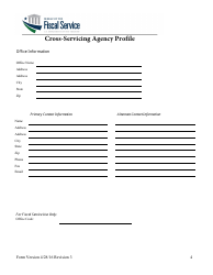 Cross-servicing Agency Profile Form, Page 5