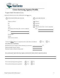Cross-servicing Agency Profile Form, Page 8