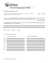 Cross-servicing Agency Profile Form, Page 9