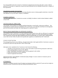 Mrec Post-licensing Course Application Form - Mississippi, Page 3