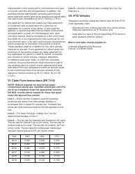 Form DR7118 Fuel Tax Refund Claim - Colorado, Page 2