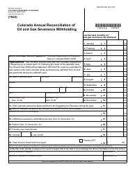 Form DR0456 Colorado Annual Reconciliation of Oil and Gas Severance Withholding - Colorado, Page 2