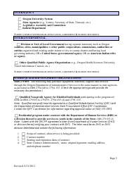 Membership Application Form - Oregon Cooperative Procurement Program (Orcpp) - Oregon, Page 2